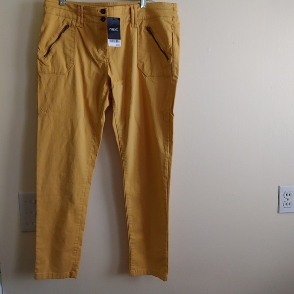 mustard yellow jeans plus size